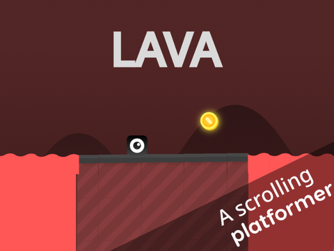 Lava 2.0 ✦ scrolling platformer #games #all 