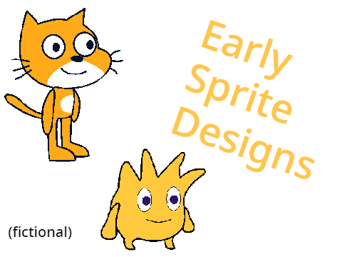 Early sprite designs (2.24.05)
