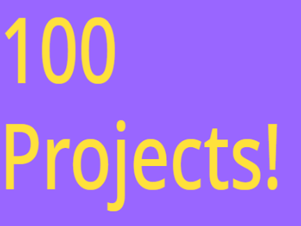 100th Shared Project!