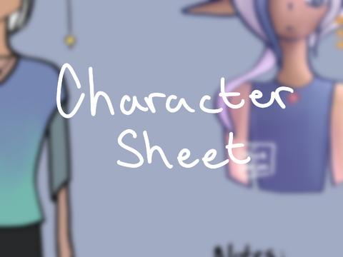 · character sheet ig ·