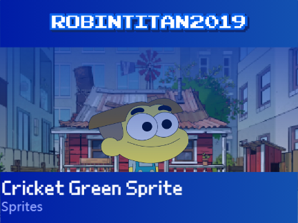 Big City Greens - Cricket Green Sprite