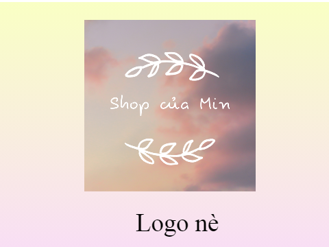 Một số sản phẩm tớ sẽ bán tại shop của Min