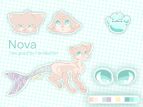Ref Sheet for @Fernfeather310