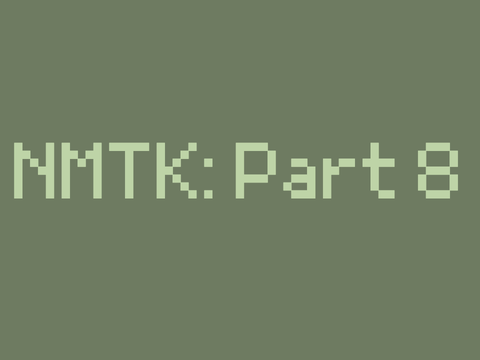 NMTK : Part 8