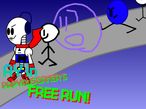 AY in PapyrusGamer's Free Run! [Remix 2 | Characters 11]