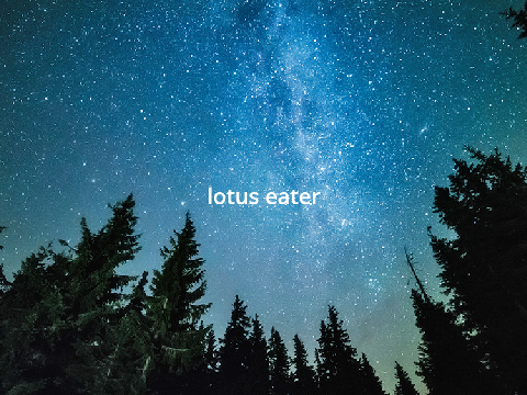 lotus eater | template