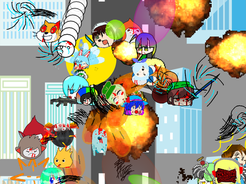 【リミッて繋げ】ST軍VSロールケーキ半分よこせ　なんかカオスだよね（今更）