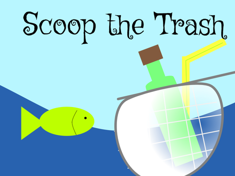 Scoop the trash!
