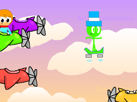 Add Your OC Flying An Airplane! remix-2 remix
