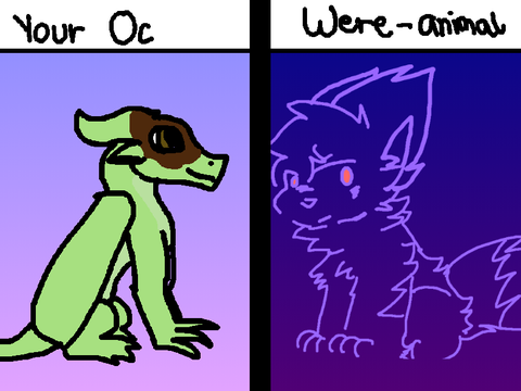 Turn her into a wolf