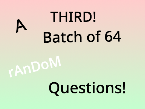- Questions 3