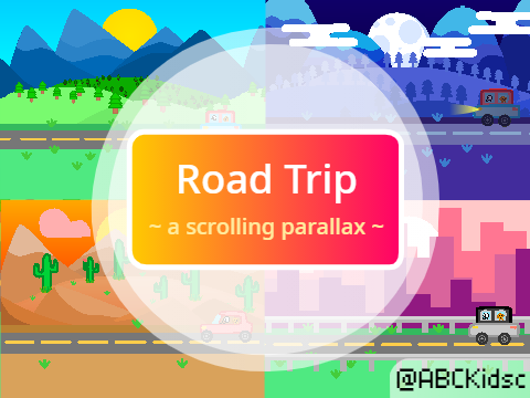 Road Trip | A Scrolling Parallax