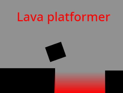 Lava platformer