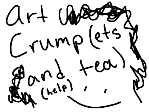 art crump(ets and tea)