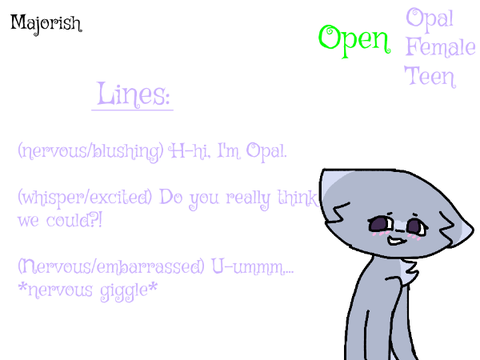 Opal voice acting