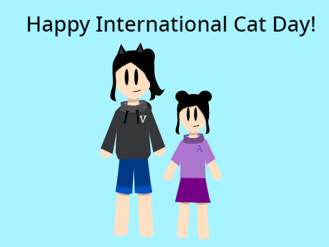 Happy International Cat Day! || #Animation #Al #Musicl