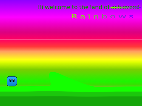 ~RAINBOW~  the platformer