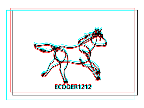 HORSE GLITCH GIF