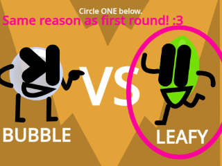 Legendara's Votes For BFDI Madness Round 3!