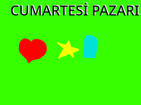 Cumartesi Pazarı!
