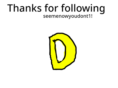 thank you seemenowyoudont1