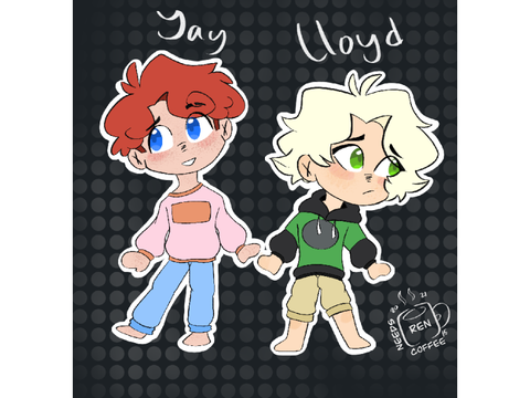 Smol Jay and Lloyd
