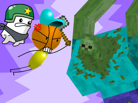 Add yourself fighting the Mutant Zombie [1]