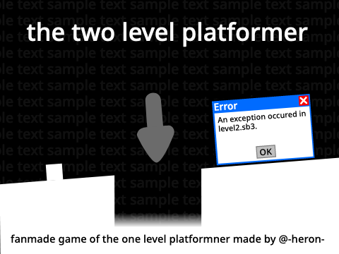the two level platformer