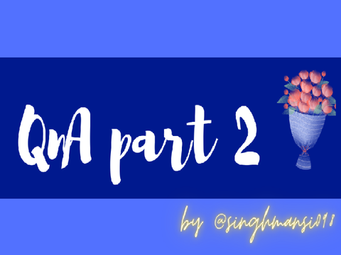 QnA part 2 
