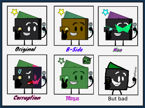 Wallet in different FNF styles!