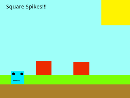 Squares/ A platformer