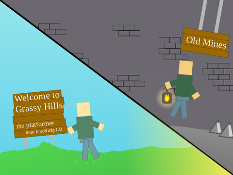 Grassy Hills - a platformer (beta)