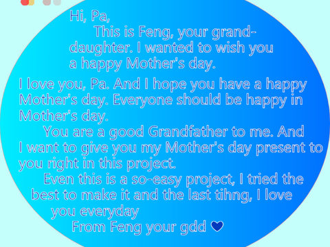 Happy Mother's Day, Pa (Grandpa)