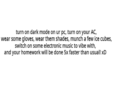 How to finish your homework 5x faster!! (my trick. works for me)