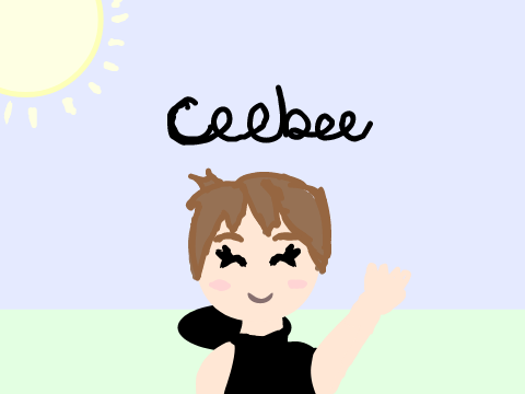 Ceebee in my art style! <3
