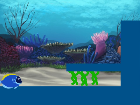 Platformer dans l'océan