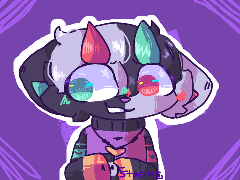 i drew this as soon as i woke up--