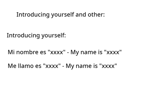 Basic Spanish {BUG FIXED}