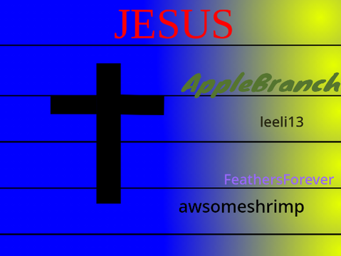 Sign if You Believe in JESUS 