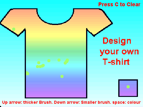 Design you own T-shirt