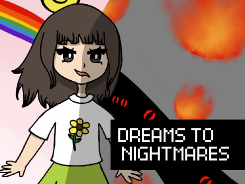 ✎┊dreams to nightmares || contest entry