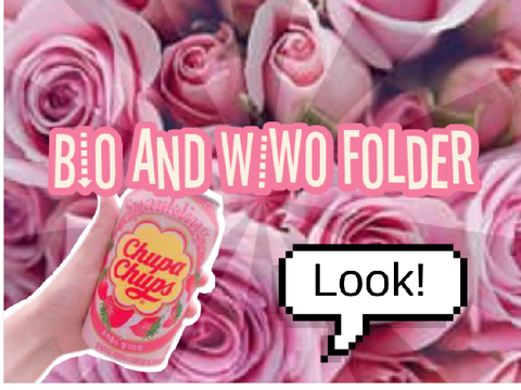 Bio and wiwo folder