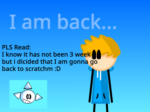 I am back...