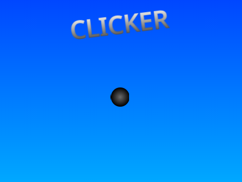 Hacked clicker game