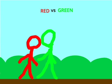 RED vs GREEN