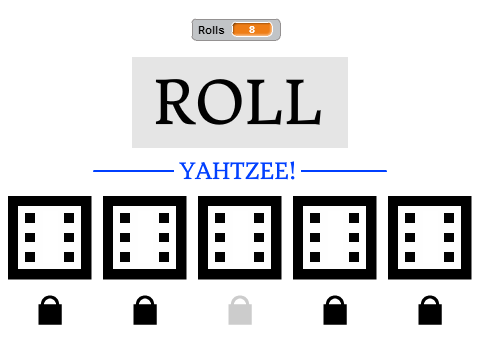 Yahtzee Dice