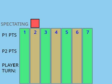 WIP connect 4 game