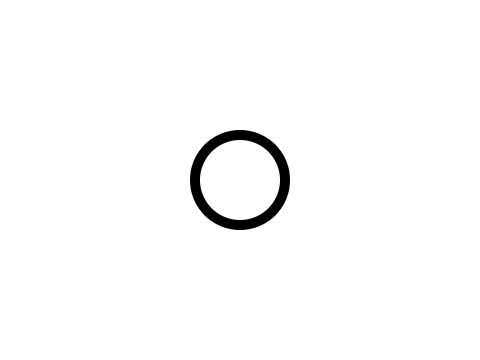 ペンで丸が書けた こちらも簡単版