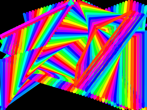 Color animation test/prank screen saver