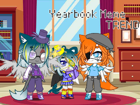 You found a wild gacha trend! [] Yearbook Trend